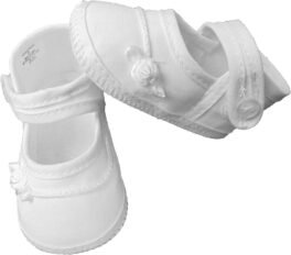 100% Cotton Handmade Christening Special Occasion Dress for Baby Girl with Italian Lace - Image 4